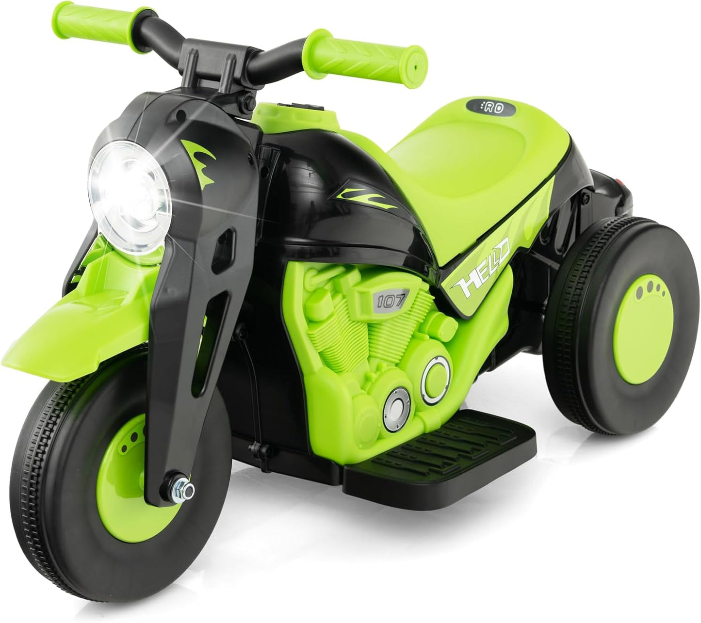 6V Electric Kid Ride on Motorcycle with Bubble Maker
