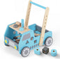 2 in 1 Push Along Walkers and Toy Tool Bench with Adjustable Speed