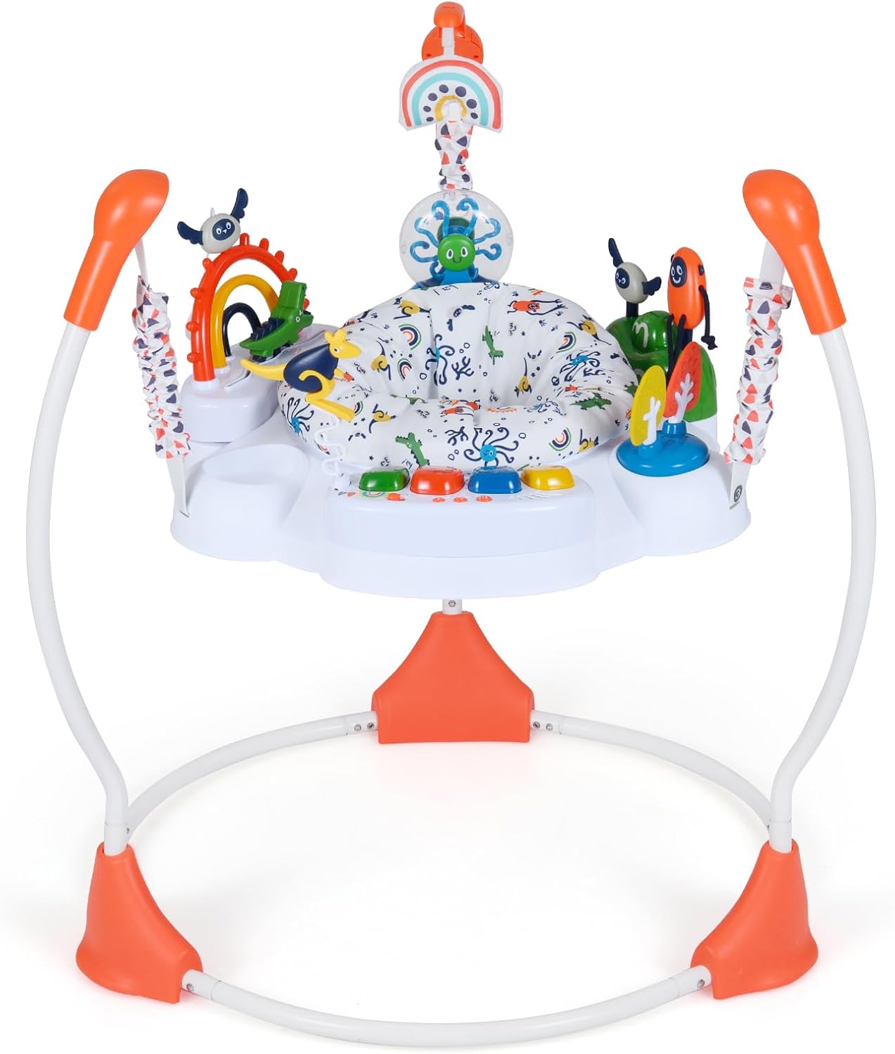Baby Activity Center Baby Jumper and Bouncer with 6 Interactive Toys for Babies Age 6 Months +