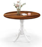 GiantexUK 100CM Rubber Wood Kitchen Table with Large Tabletop