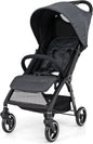 One Hand Foldable Toddler Stroller with Adjustable Backrest & Canopy