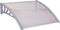 100 x 100cm Polycarbonate Door Awning Canopy