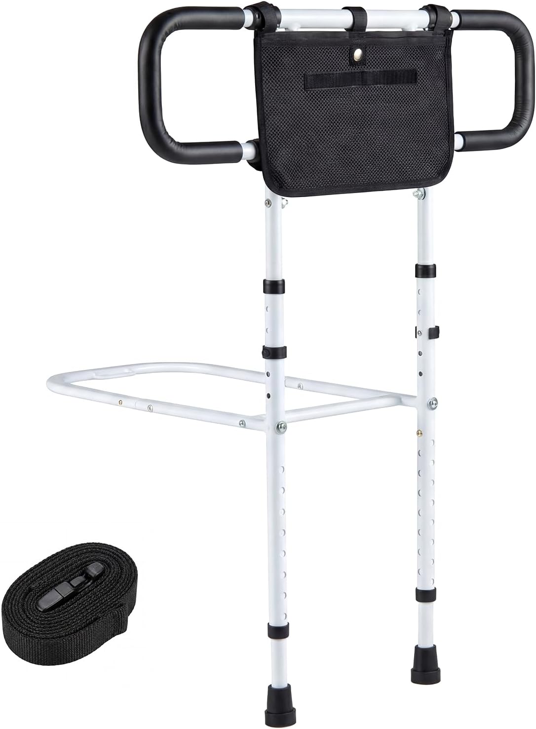 Bed Rails for Elderly Adults, Foldable Safety Bed Assist Rail Bedside Handrail Bar