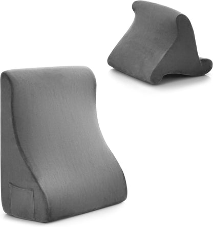 Wedge Pillow Set with Tablet Pillow Stand and SidePockets