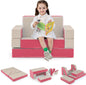 8-Piece Climb and Crawl Foam Set 4 in 1 Convertible Children Soft Play Blocks
