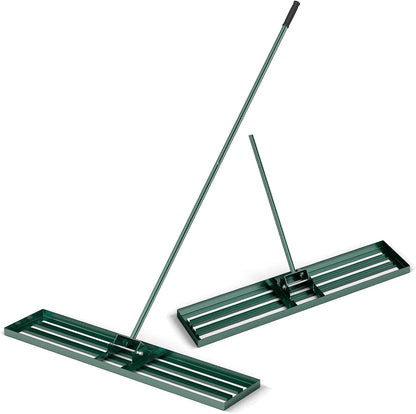 46" x 10” Heavy Duty Lawn Leveler with 77” Ergonomic Handle