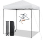 198 x 198cm Pop up Gazebo with Carry Bag for Camping Barbecue Party