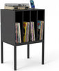 Record Player Stand, Turntable Stand End Sofa Side Table with 4 Vinyl Display Shelves