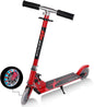 Kids Kick Scooter, Light Up LED 2 Wheeled Scooters for Ages 4 to 13 Children Girls Boys