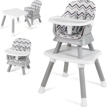 6 in 1 Convertible High Chairs for Babies and Toddlers