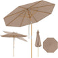2.3M Garden Parasol, Outdoor Heavy Duty Umbrella
