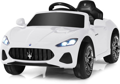 12V Battery Powered Compatible Maserati Toy Vehicle with Two Motors