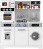 Kids Play Kitchen Toy Set with Water Dispenser and Sink