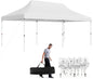 6x3M Height Adjustable Pop-up Gazebo with Carrying Bag