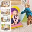 6 Piece Foam Climbing Toys for Toddlers with PU Leather Cover