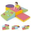 6 Piece Foam Climbing Toys for Toddlers with PU Leather Cover