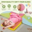 6 Piece Foam Climbing Toys for Toddlers with PU Leather Cover