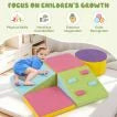 6 Piece Foam Climbing Toys for Toddlers with PU Leather Cover