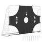 7 x 5 ft Soccer Goal Set for Backyard with Removable Target Cloth