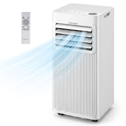 7000/9000 BTU Portable Air Conditioner with Sleep Mode and 24H Timer