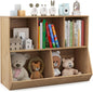 5-Cube Kids Toy Storage Organizer with Anti-Tipping Kits