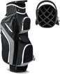 Golf Cart Bag, Golf Trolley Bag with 14 Way Dividers, Cooler Bag