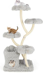 162cm Multi-Level Cats Climbing Tower with Condo for Indoor Kittens
