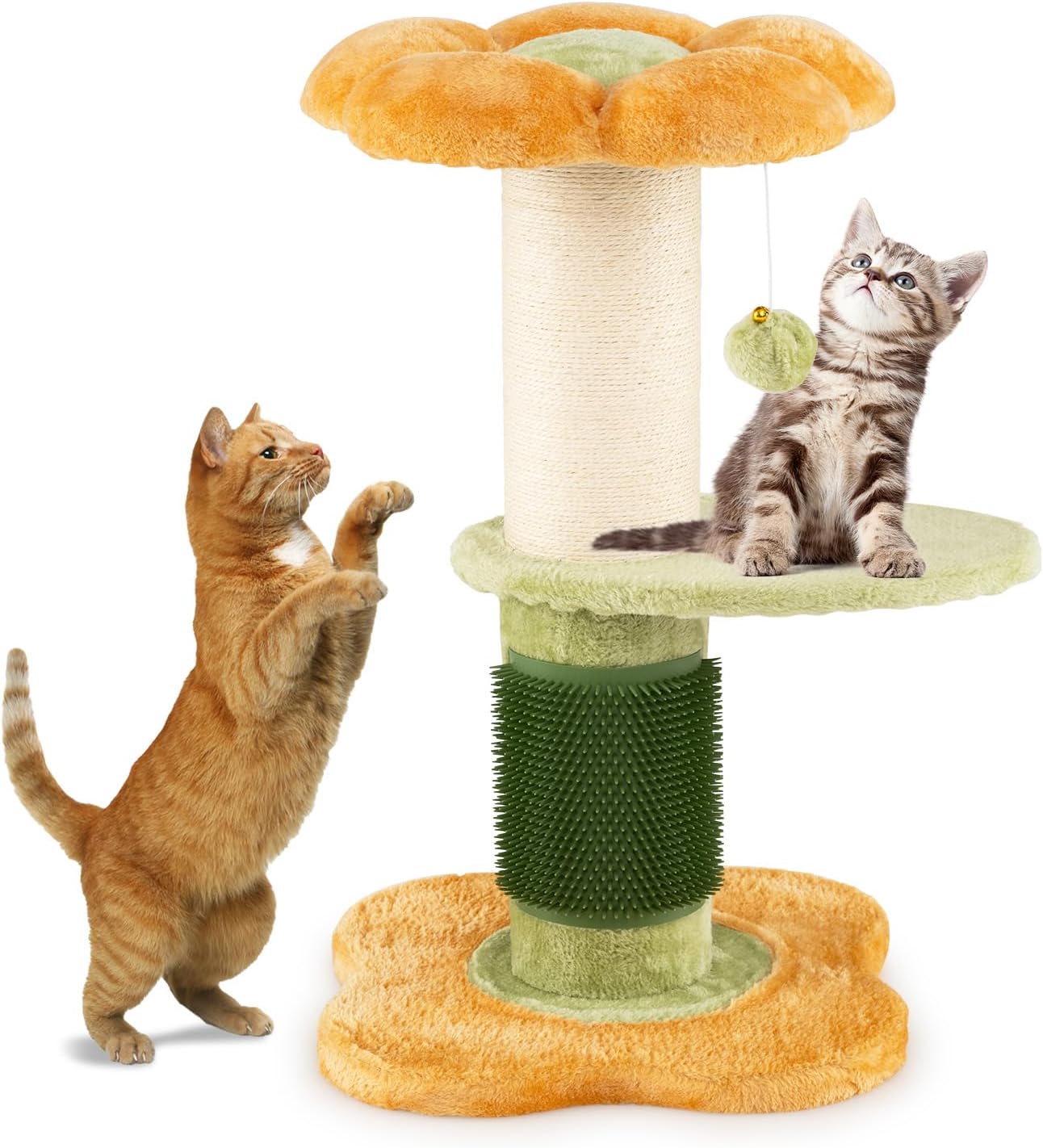 Cat Tree, Multi-Layer Cats Tower with Padded Plush Perch