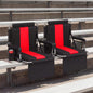 Foldable Stadium Seat, Padded Camping Chair with Back Support