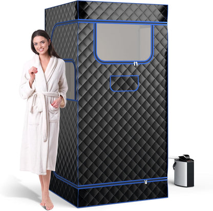 Portable Steam Sauna for Home with 3L Steam Generator