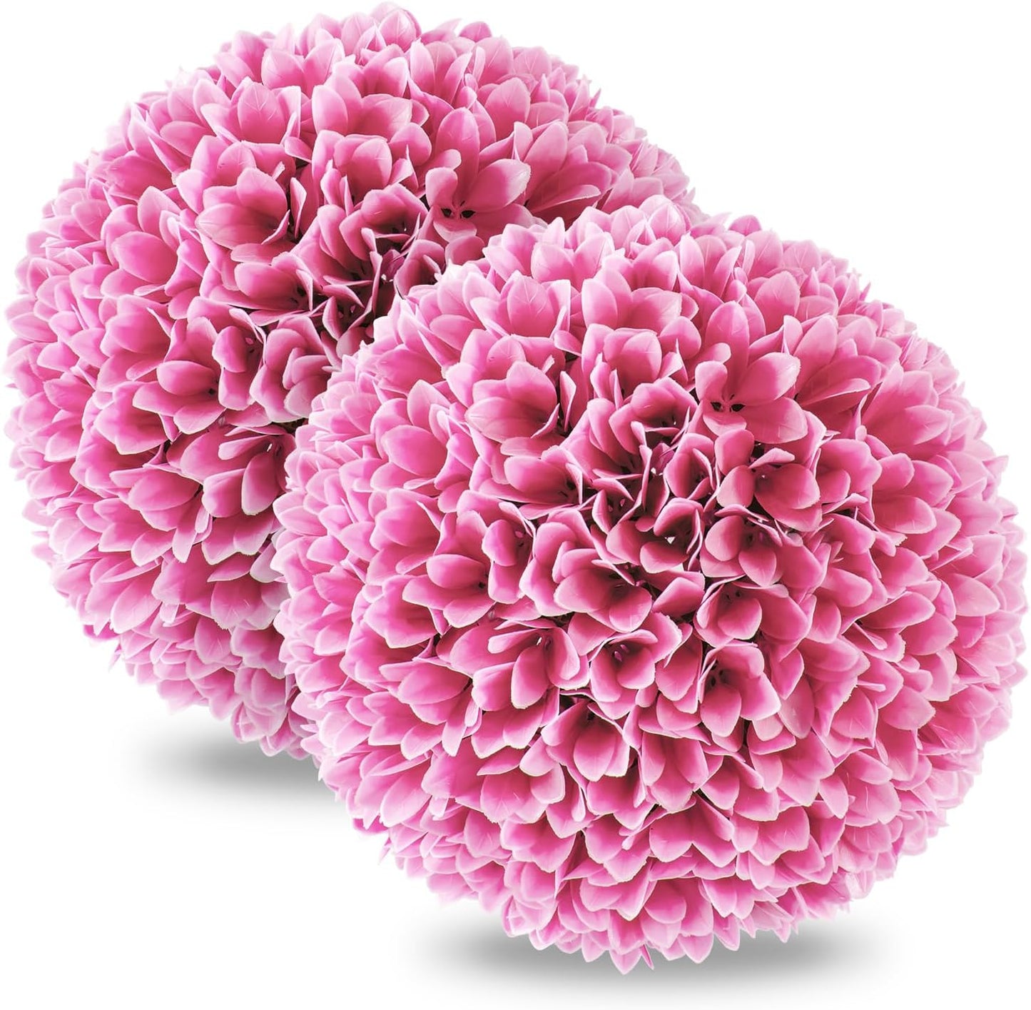 2 Pieces 28 CM Artificial Plant Topiary Balls for Garden Balcony Yard