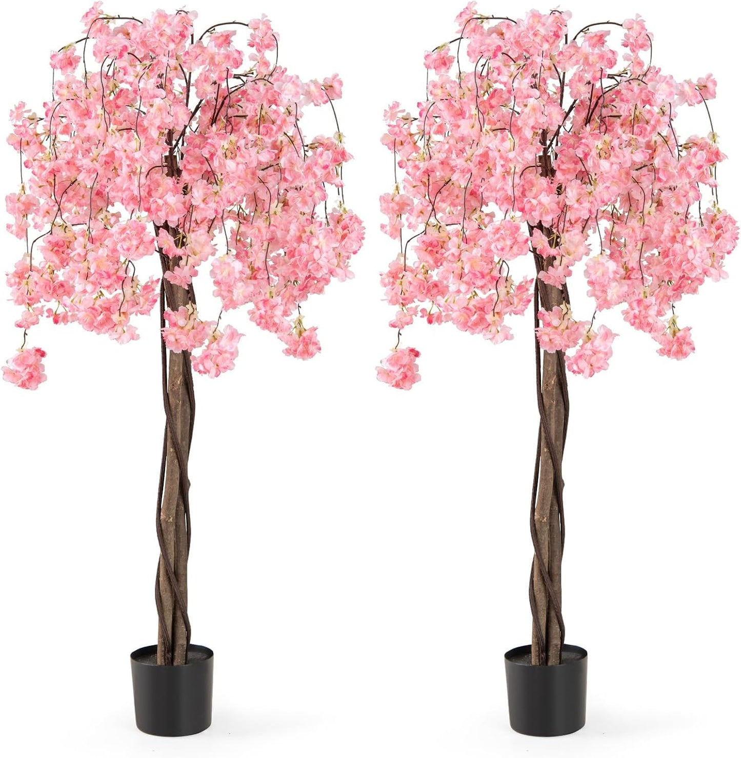 163CM Tall Artificial Cherry Blossom Tree with Flowers
