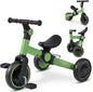 5-In-1 Toddler Bike Kids Balance Bike with Removable Pedals