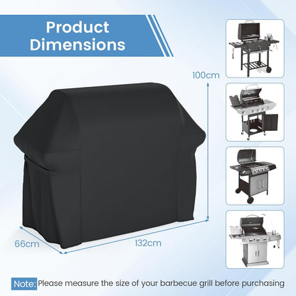 Heavy Duty Waterproof Grill Cover with Dual Handles