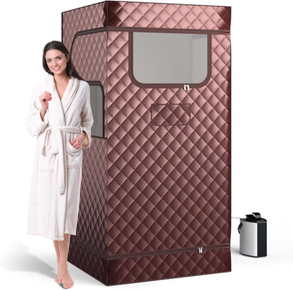 Portable Steam Sauna for Home with 3L Steam Generator