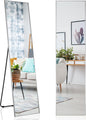 160x40cm Wall Mounted/Leaning/Free Standing Aluminum Alloy Frame Floor Mirror