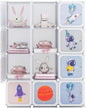 8/12 Cube Portable Kids Wardrobe with Hanging Section