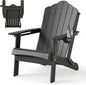 Adirondack Chair, Weather Resistant HIPS Garden Chair