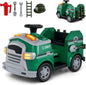 12V Kids Ride on Fire Truck with Shovel and Wrench