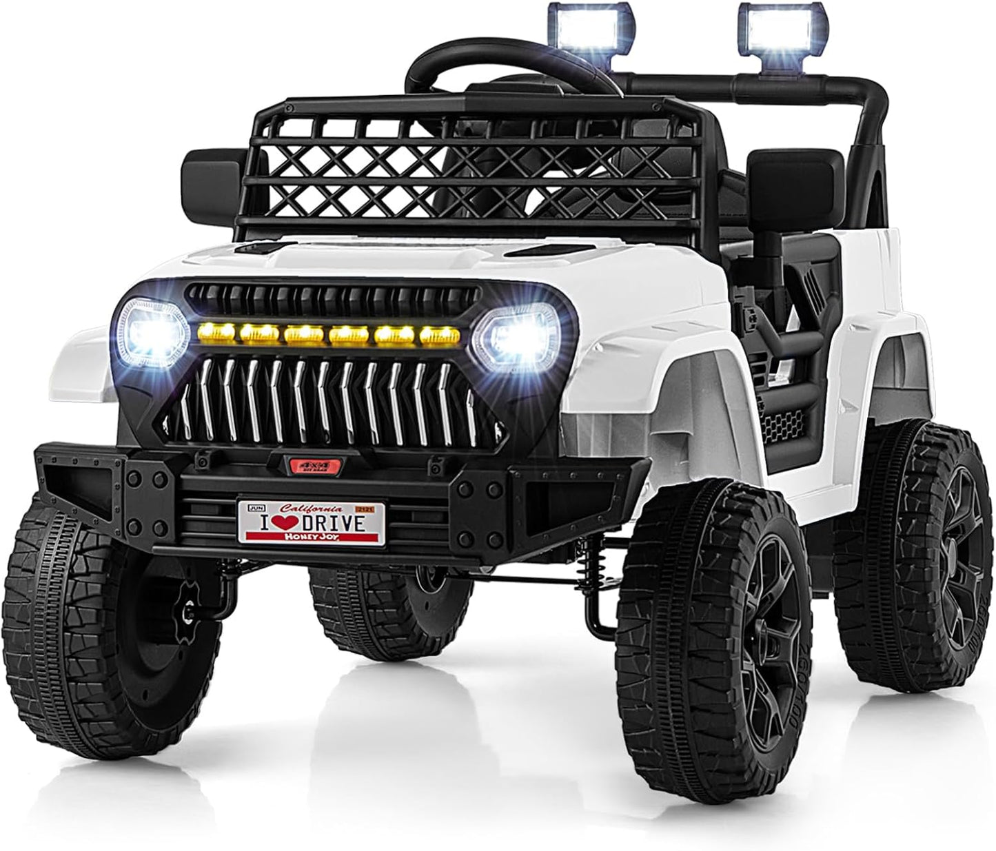 12V Kids Ride on Truck Battery Powered Car with Parental Remote