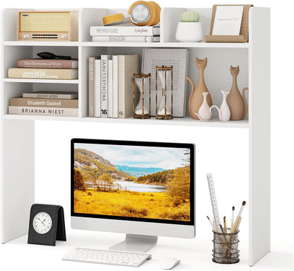 Desktop Bookshelf 3-Tier Display Rack Bookcase Storage Rack