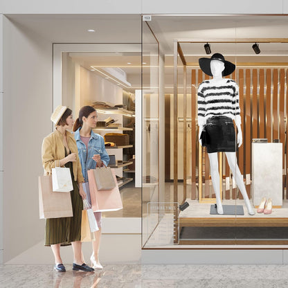 GiantexUK 177cm Female Mannequin, Detachable Full Body Dress Form with Metal Base