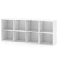 8-Cube Bookcase Bookshelf with 2 Anti-Tipping Kits