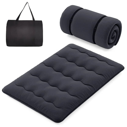 Japanese Floor Mattress with Washable Cover and Carry Bag