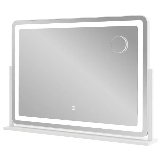 80 x 55 CM Large Vanity Mirror with Touch Control and 3-Color Lighting Mode
