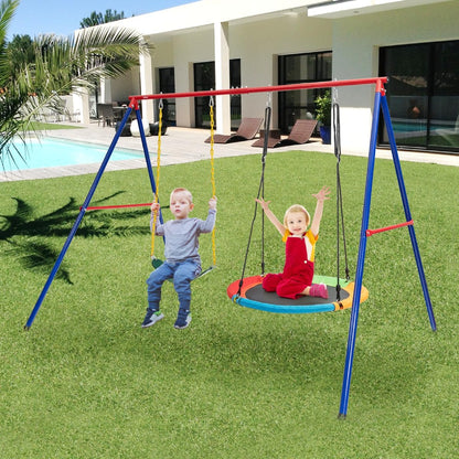 Metal Swing Stand for 2 Swings