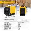 90L/Day Commercial Dehumidifier with Pump and 2 Wheels