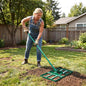 Lawn levelling Rake, 43x 25cm Lawn Leveller with 175cm Adjustment Long Handle