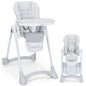 Height Adjustable Folding Highchair for Babies and Toddlers