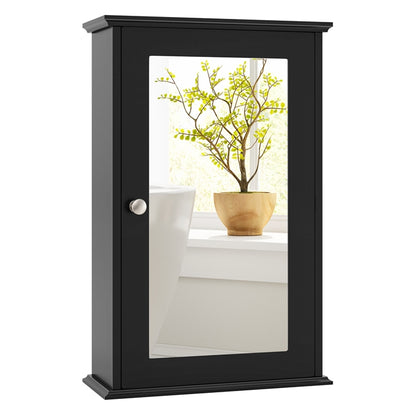 Bathroom Medicine Cabinet with Mirror and Adjustable Shelf